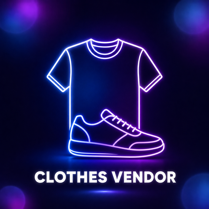 Clothes/Shoes Vendor